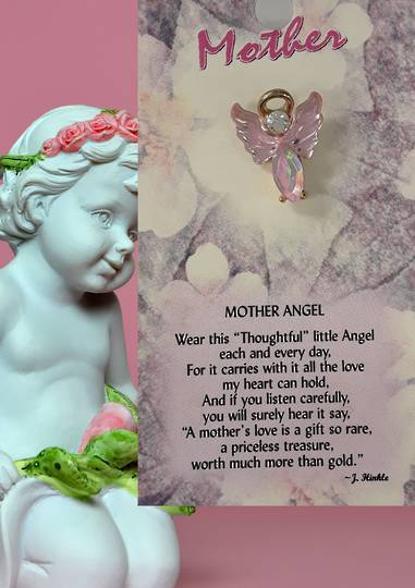 Mother Angel Brooch image 0